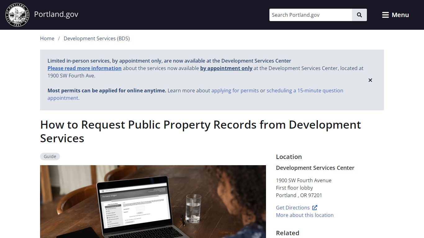 How to Request Public Property Records from ... - Portland.gov